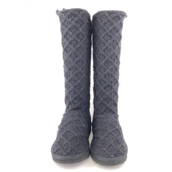 UGG Lattice Cardy Knit Tall Winter Boots 6 - Picture 4 of 13